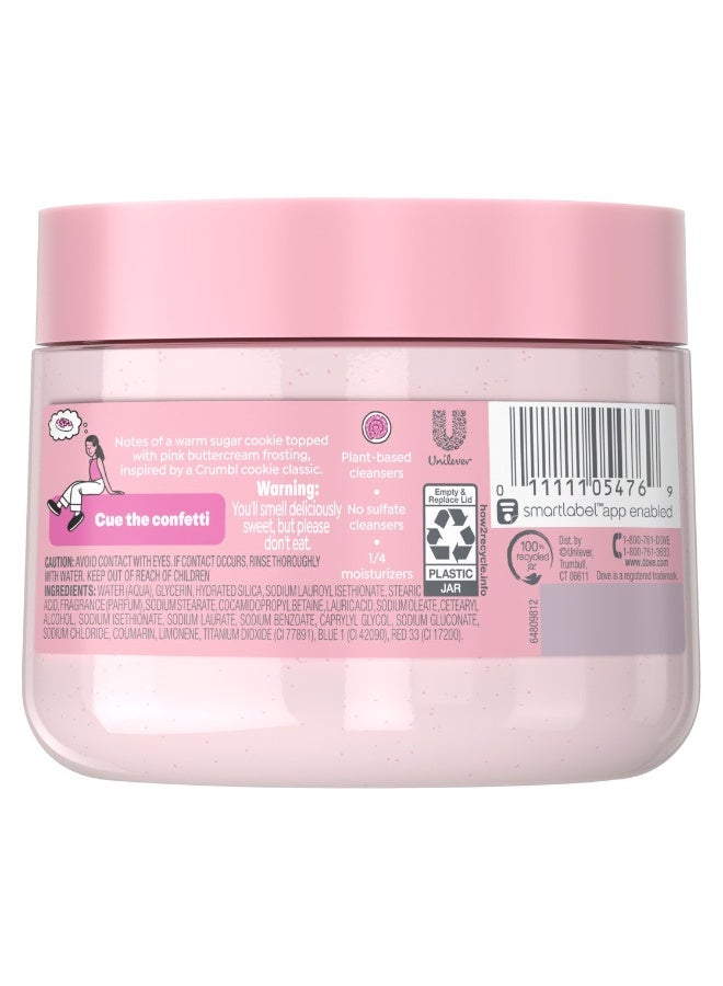 Dove X Crumbl Body Scrub Confetti Cake 15 oz - Image 5